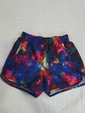 Lands' End Galaxy-Print Athletic Shorts Girls 10-12